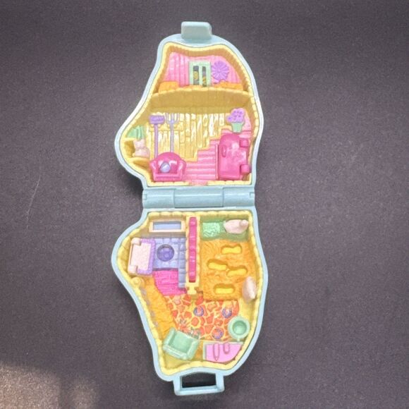 Polly Pocket Vintage 1995 Pony Sisters Bluebird Toys lot of 2 - Picture 10 of 14